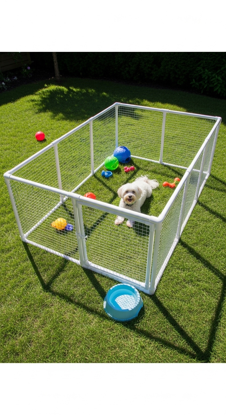 View of 10 DIY Dog Run Cheap Ideas - Home Decor | DIY | Recipes | Fashion