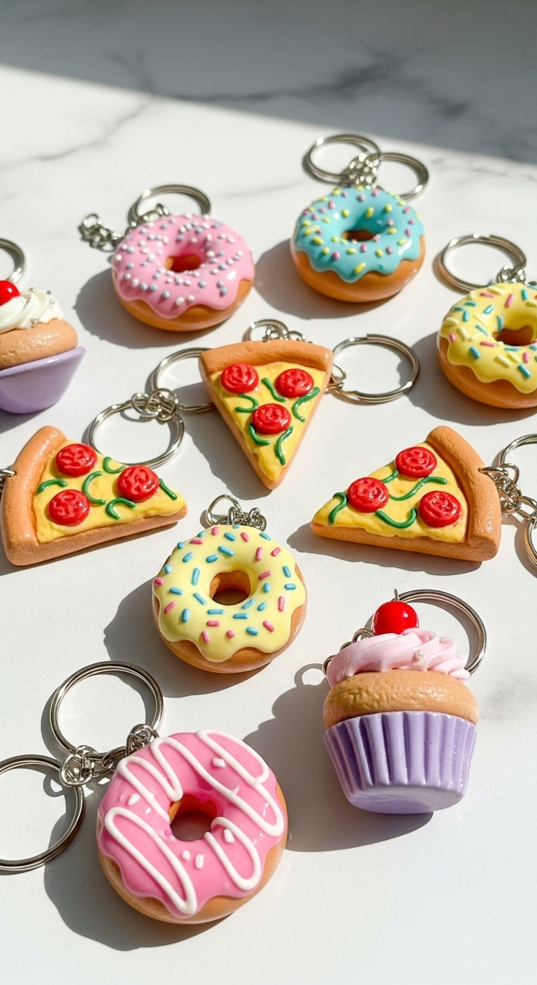 10 Clay Keychain Ideas for Pinterest - Home Decor | DIY | Recipes | Fashion