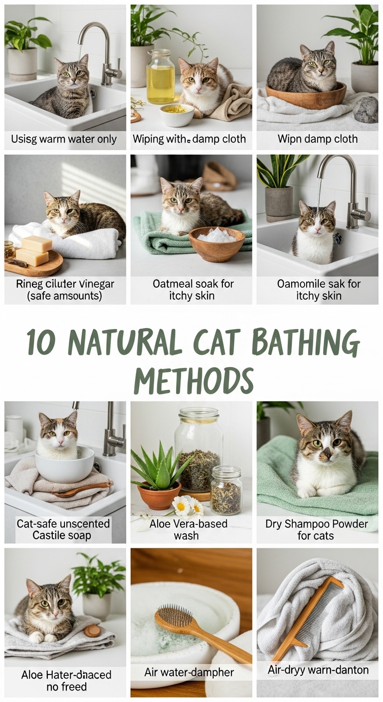 Picture of 10 Natural Cat Bathing Methods - Home Decor | DIY | Recipes | Fashion
